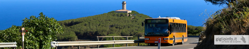 Bus auf der Insel Giglio