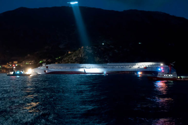 Isola Del Giglio Costa Concordia Disaster And Salvage