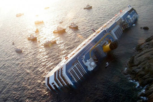 Isola Del Giglio Costa Concordia Disaster And Salvage