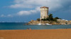 Torre del Campese vista dalla spiaggia