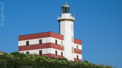 Faro della punta di Capel Rosso Isola del Giglio