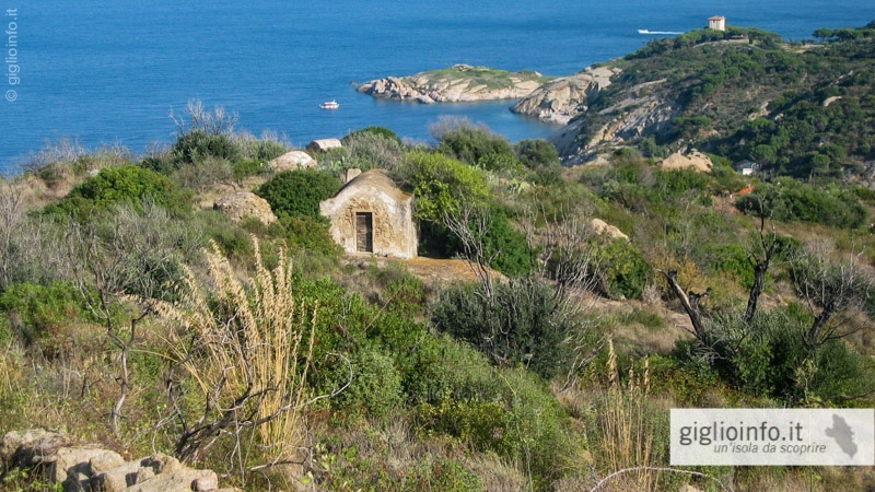 Wanderweg Insel Giglio