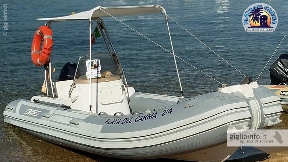 Noleggio Gommone Giglio Capese - Playa del Carma 2 - Sacs Marine 750