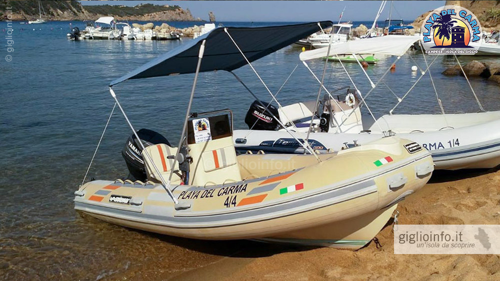 Noleggio Barca Giglio Capese - Playa del Carma 4 - Gommone Solemar Offshore B44