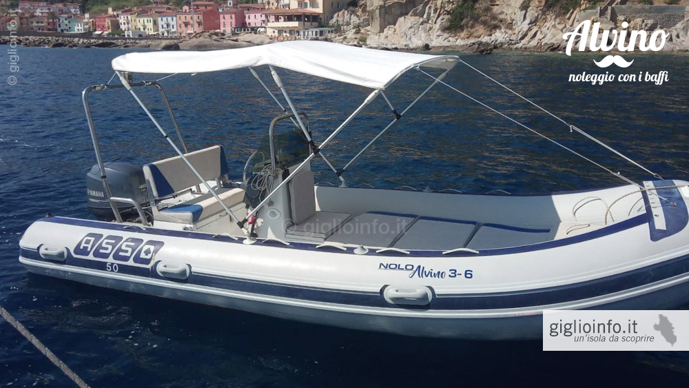Noleggio Barche Giglio Porto - Giglio Boat - Alvino 3 - Gommone
