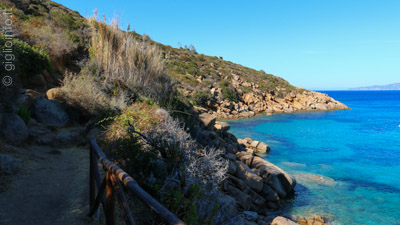 Trail 23 coast of Caldane beach