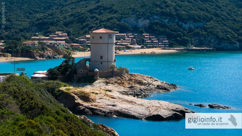 Strand Giglio Campese, Insel Giglio