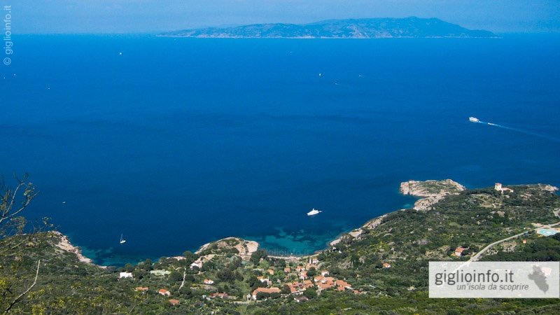 Arenella Strand Insel Giglio