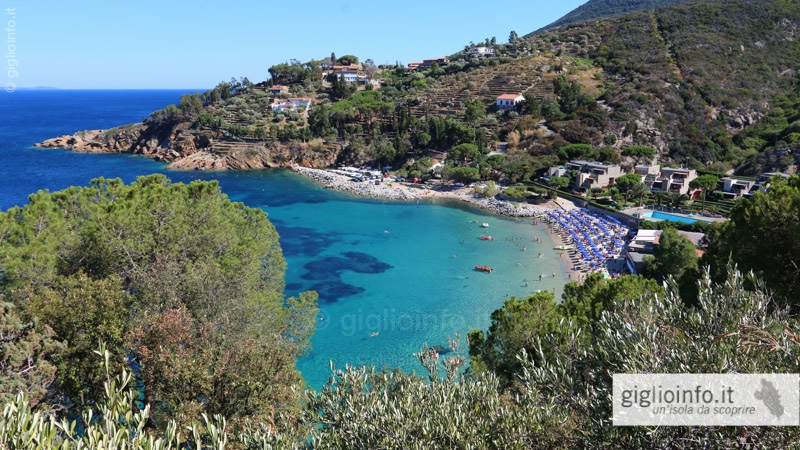 Cannelle Strand Insel Giglio