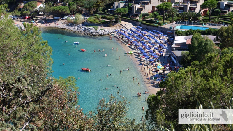 Cannelle Strand Insel Giglio