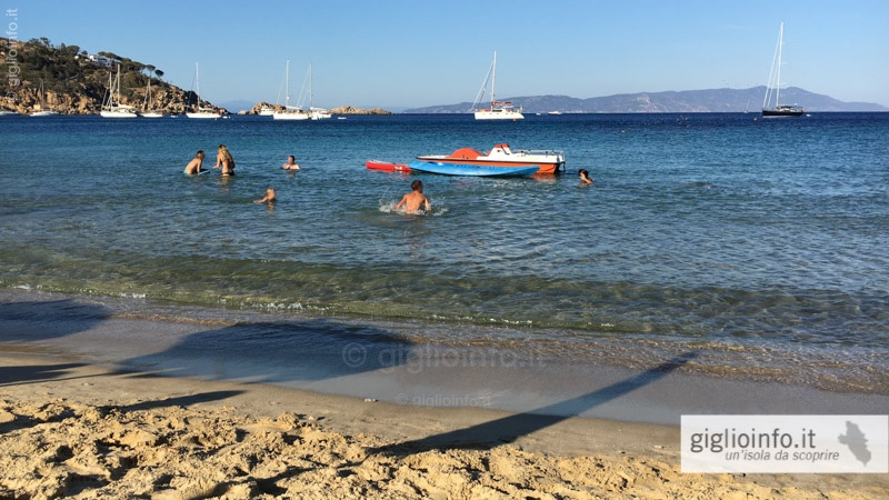 Cannelle Strand Insel Giglio