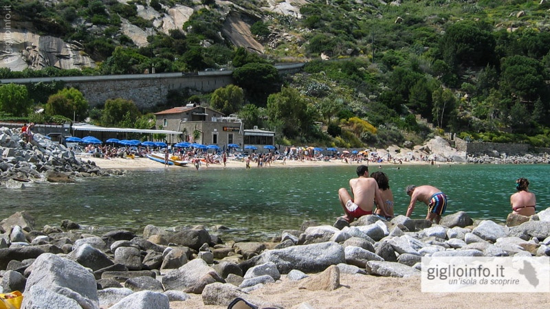 Cannelle Strand Insel Giglio