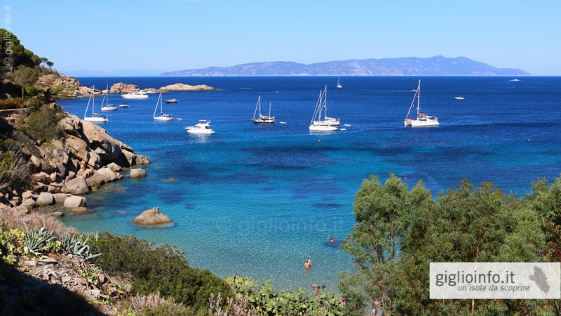 Cannelle Strand Insel Giglio