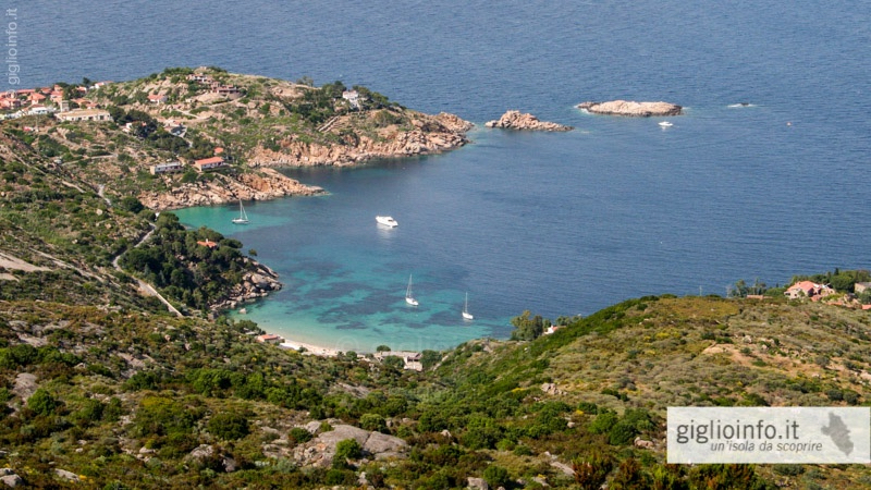 Cannelle Strand Insel Giglio