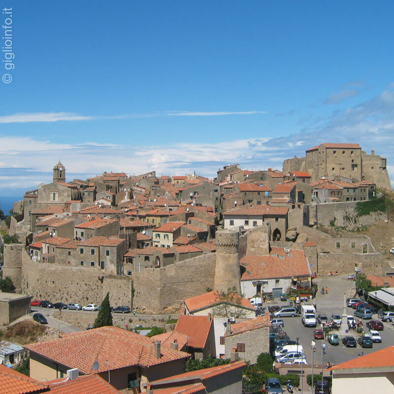 Veduta Giglio Castello, Isola del Giglio