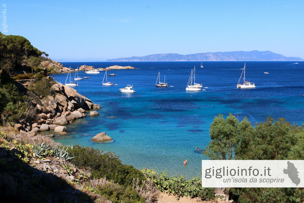 Spiaggia delle Cannelle, Isola del Giglio