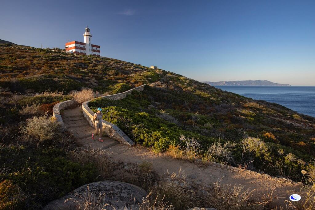 Trekking alla punta meridionale Faro del Capel Rosso dell'Isola del Giglio