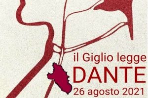 Banner Evento Isola del Giglgio legge Dante 26 Agosto 2021