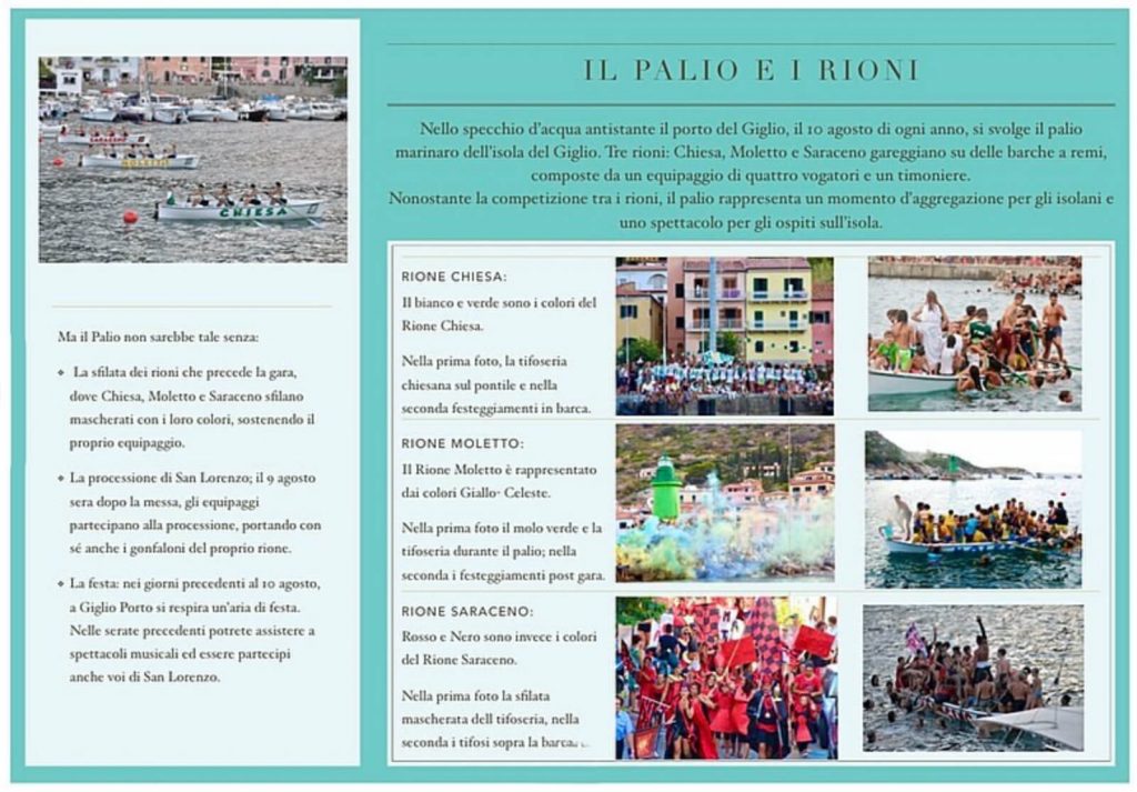 Palio e Rioni all'Isola del Giglio