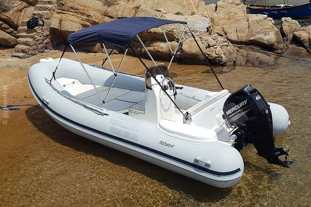 Isola del Giglio Noleggio Barche La Perla Nera - Gommone Predator 540