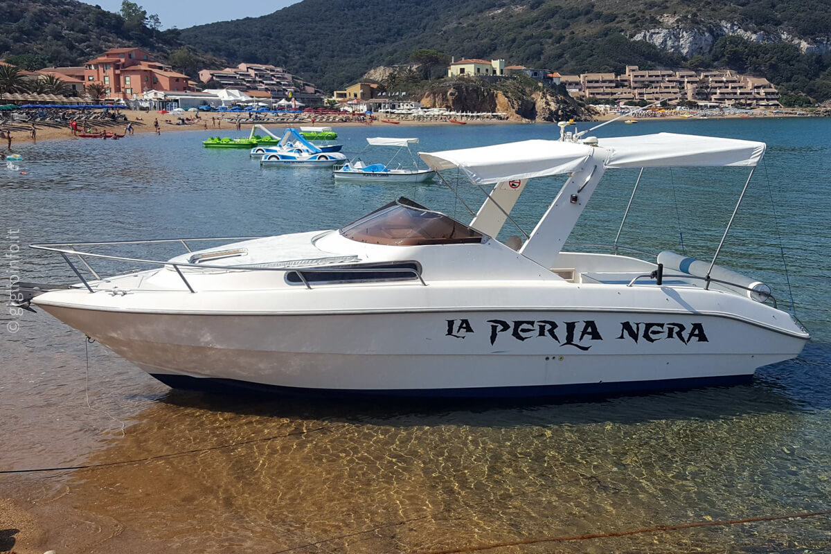 Isola del Giglio Noleggio Barche La Perla Nera - Barca Mimi 24 Cabin