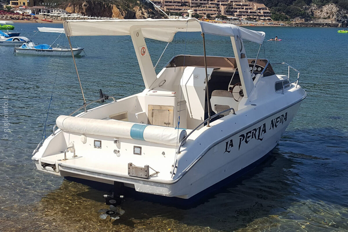 Isola del Giglio Noleggio Barche La Perla Nera - Barca Mimi 24 Cabin