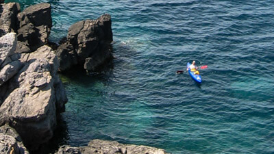 Kayak all'Isola del Giglio, Arcipelago Toscano