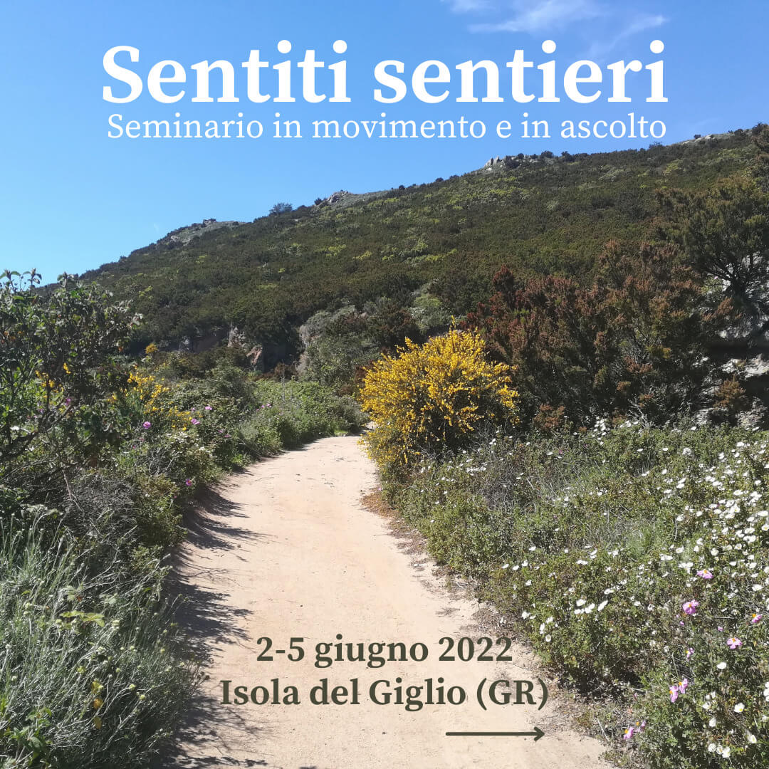 Locandina Seminario Sentiti Sentieri all'Isola del Giglio