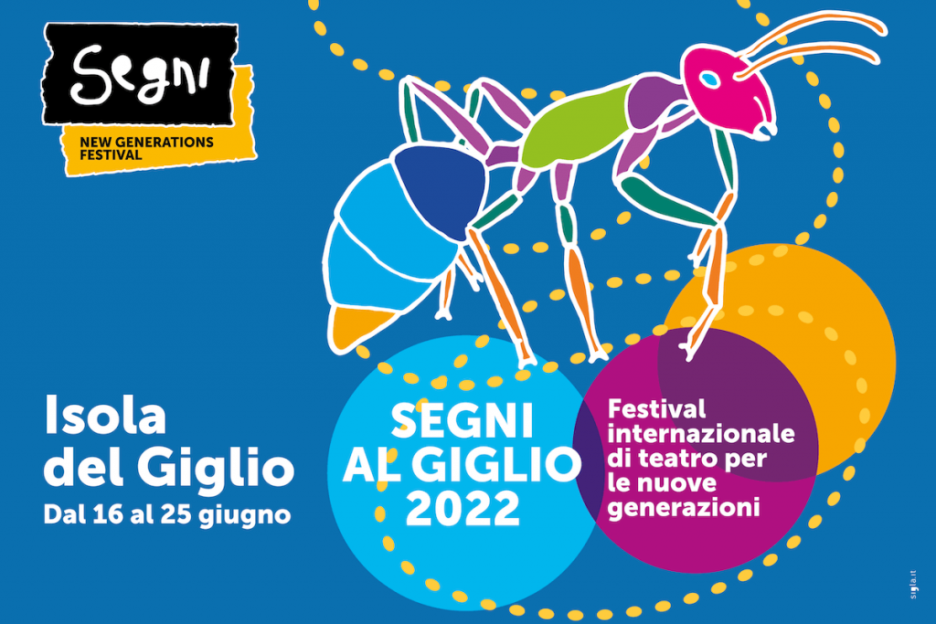 Locandina del Segni Festival all'Isola del Giglio nel Giugno 2022