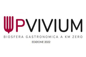 Logo Upvivium Biosfera Gastronomica a KM Zero Logo Edizione 2022
