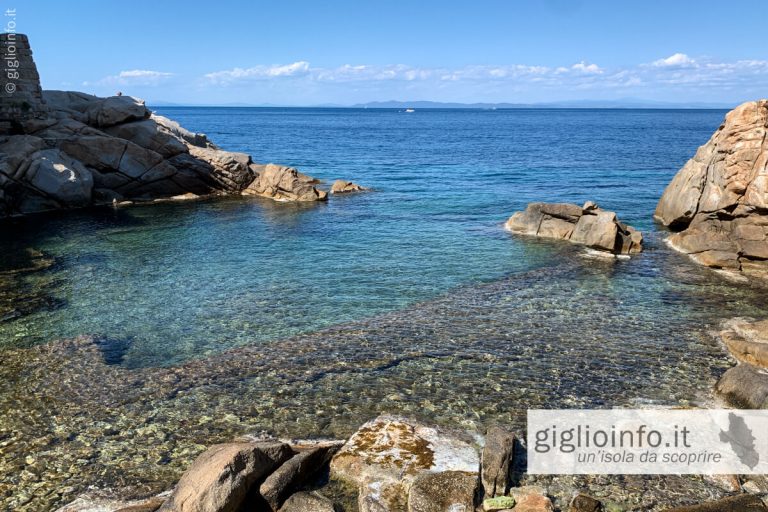 Caletta del Saraceno a Giglio Porto, Isola del Giglio