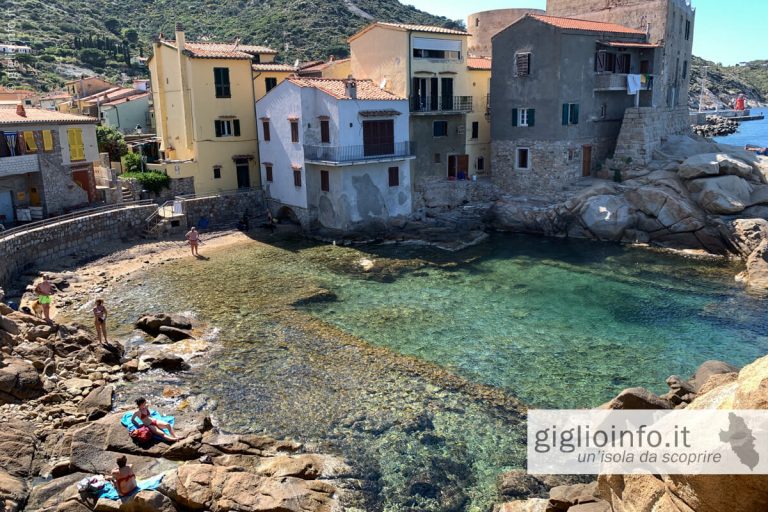 Caletta del Saraceno a Giglio Porto, Isola del Giglio