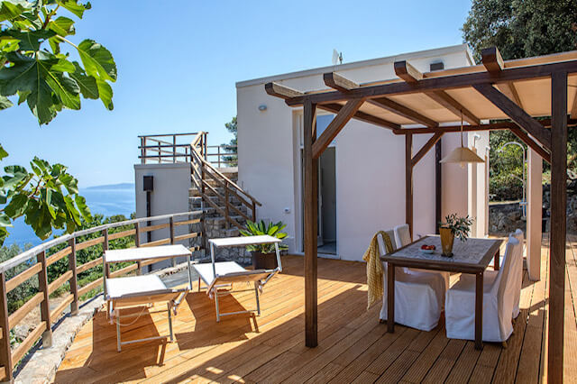 Terrazza Appartamento Romantico, Villa Gioia, Isola del Giglio