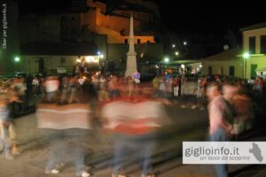 Quadriglia in Piazza alla festa di San Mamiliano a Giglio Castello