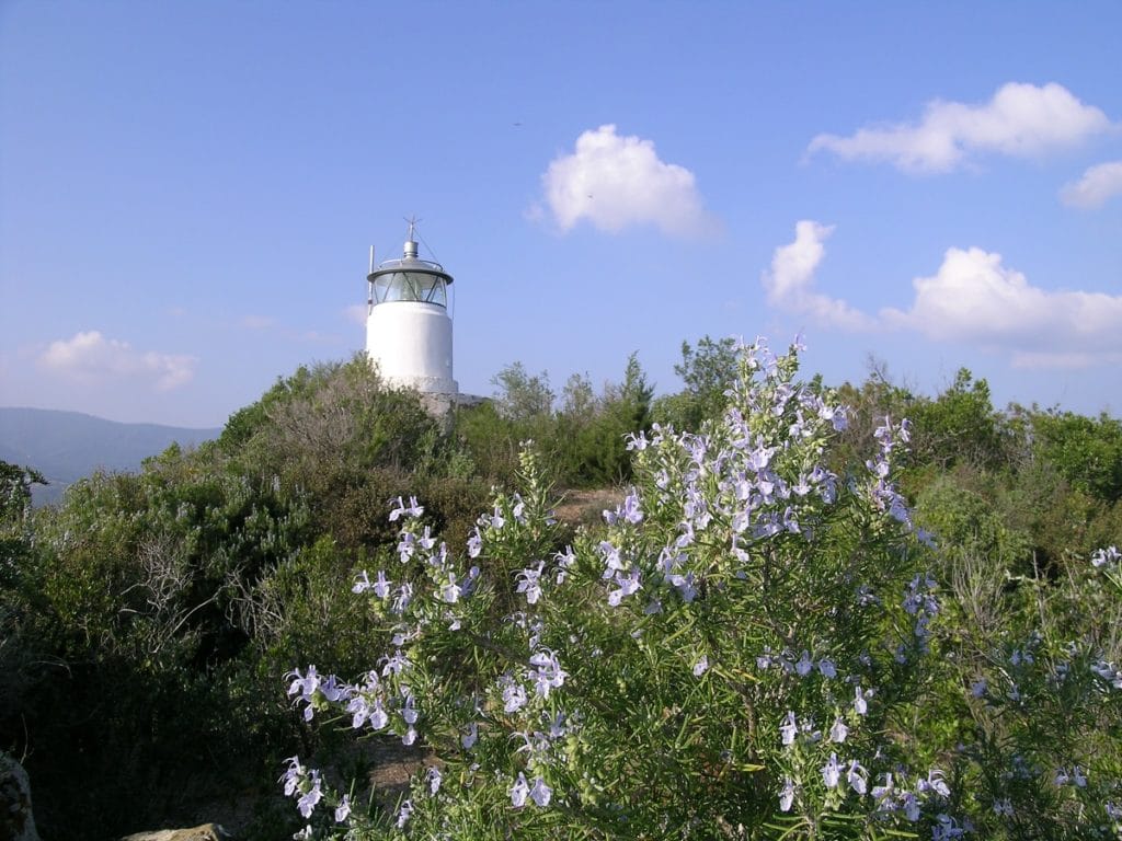 Faro di Monte Poro all'Isola dell'Elba