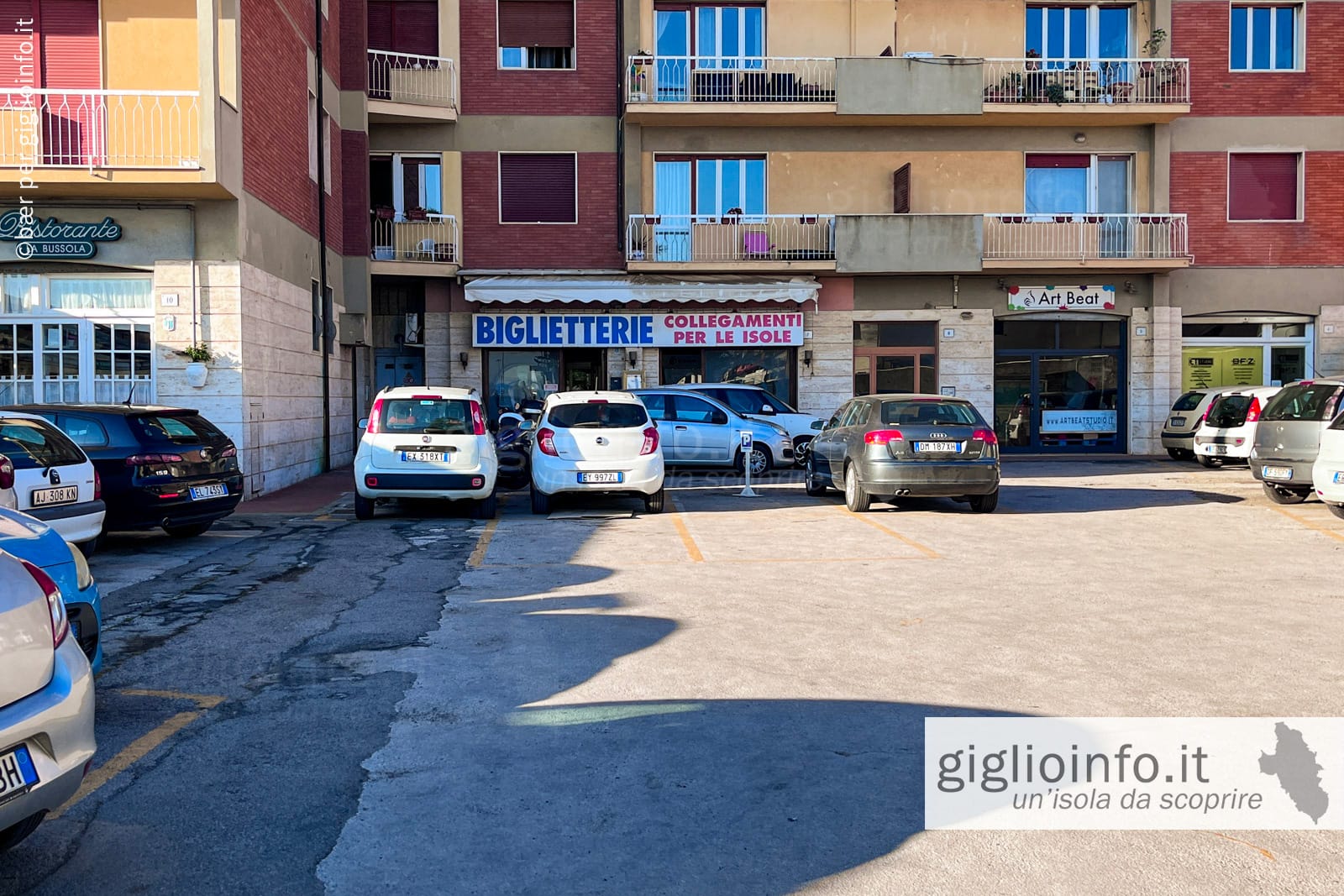 Biglietterie dei Traghetti per le Isole Giglio e Giannutri a Porto Santo Stefano