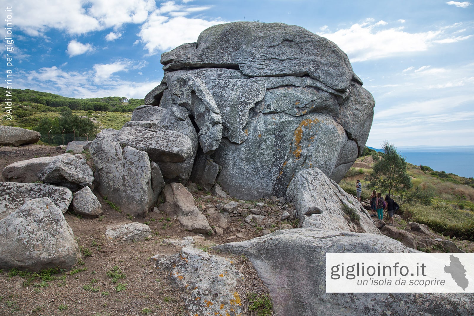 La Cote Ciombella - Sito Megalitico all'Isola del Giglio