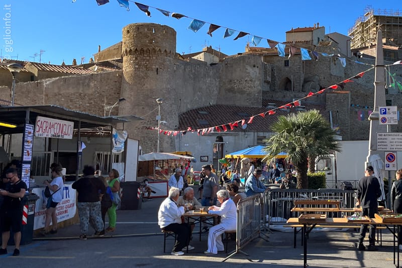 Festa di San Mamiliano con Sagra del Coniglionella Piazza Glorioso a Giglio Castello