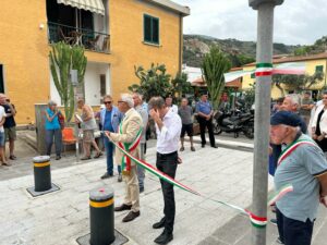 Innaugurazione Piazza Centrale di Giglio Campese