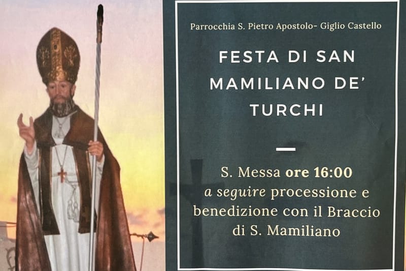 Locandina Festa di San Mamiliano de' Turchi