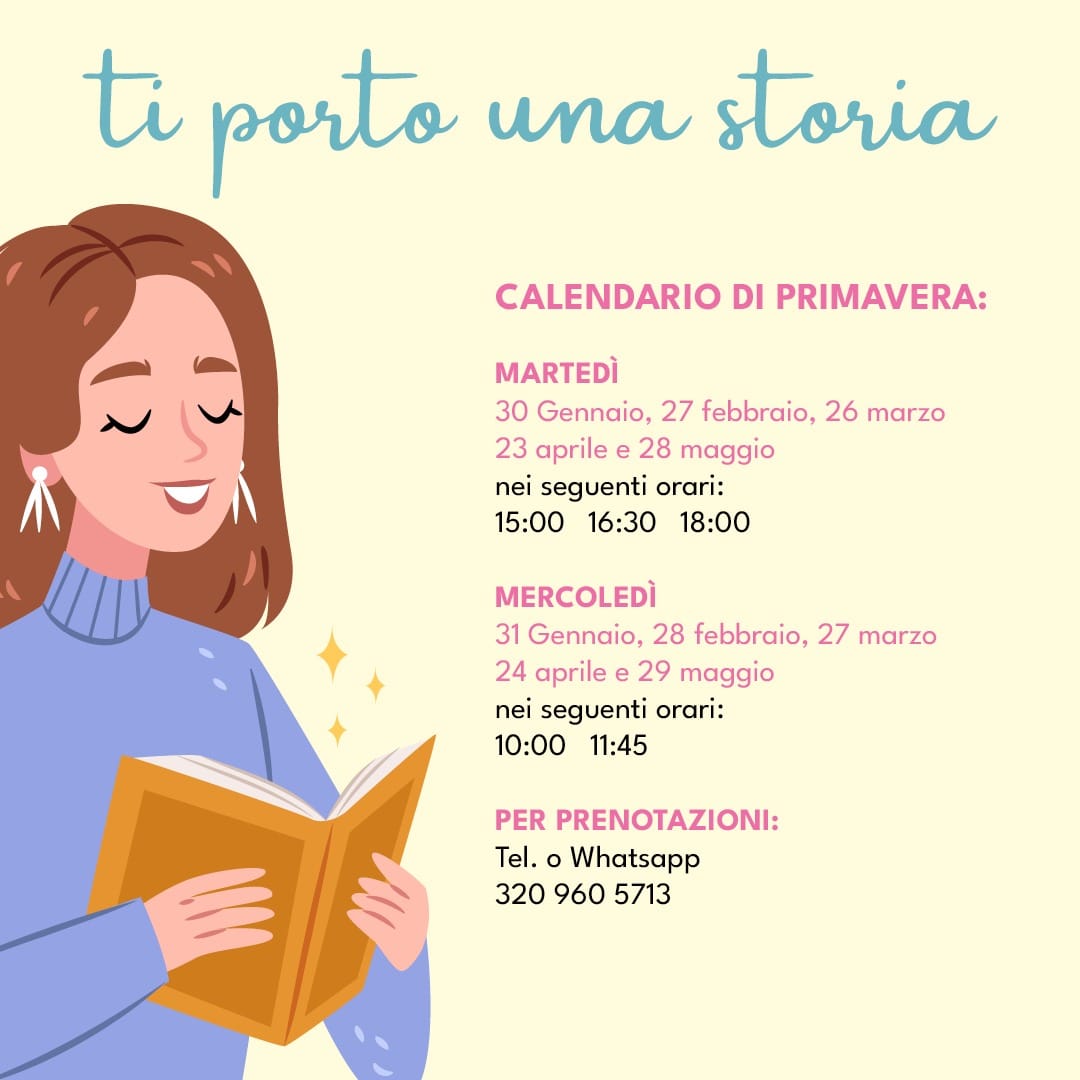 Ti porto una storia - Calendario