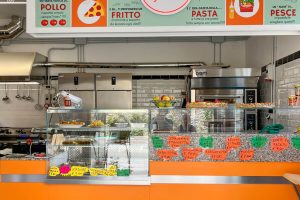 Bancone Take Away Pizzeria Rosticceria La Fonte a Giglio Castello